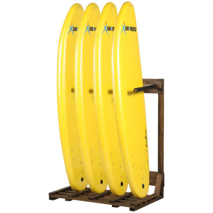 Damarco Wood Freestanding Ski/Snowboard Rack