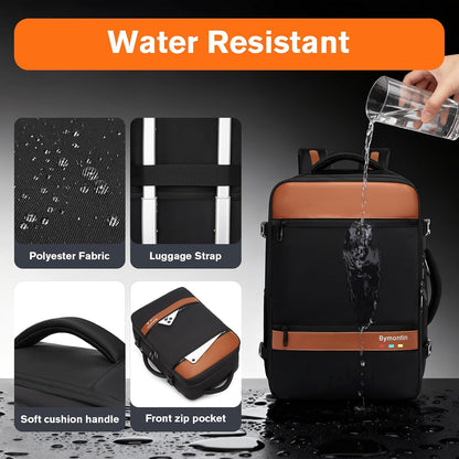 Exquisite Travel Laptop Backpack, Flight Approved Size Carry on Bag (25L)