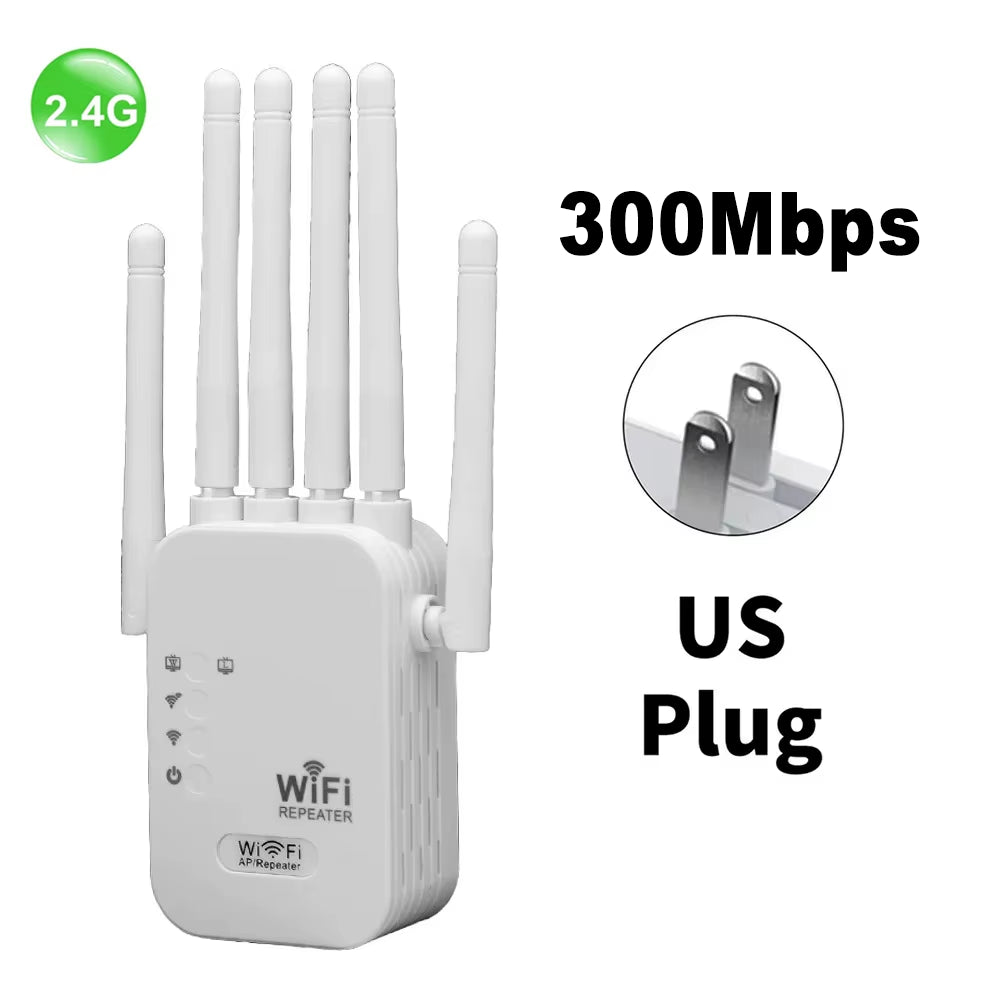Kebidumei 1200Mbps Dual-Band Wireless WiFi Repeater and Signal Booster, 802.11ac Network Amplifier