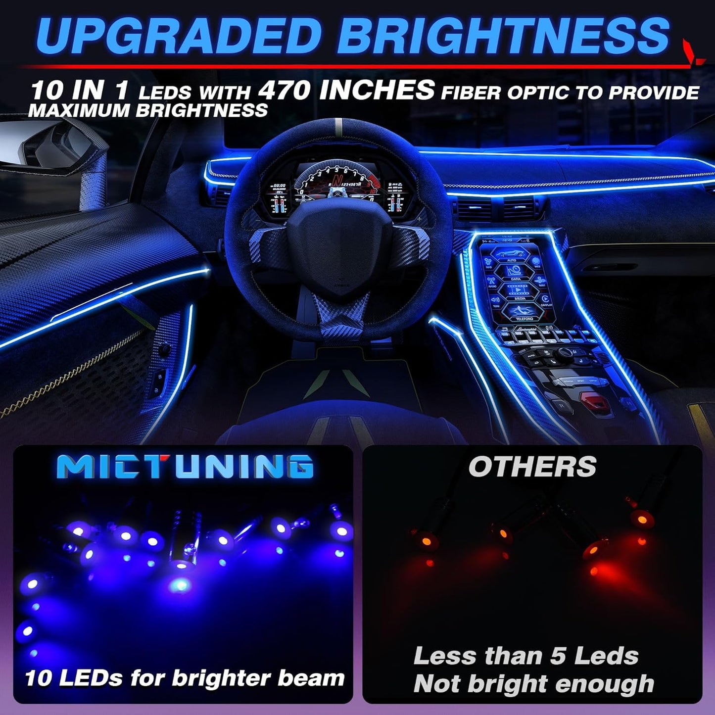 VaultGlow™ Pro Ambient Lighting System  