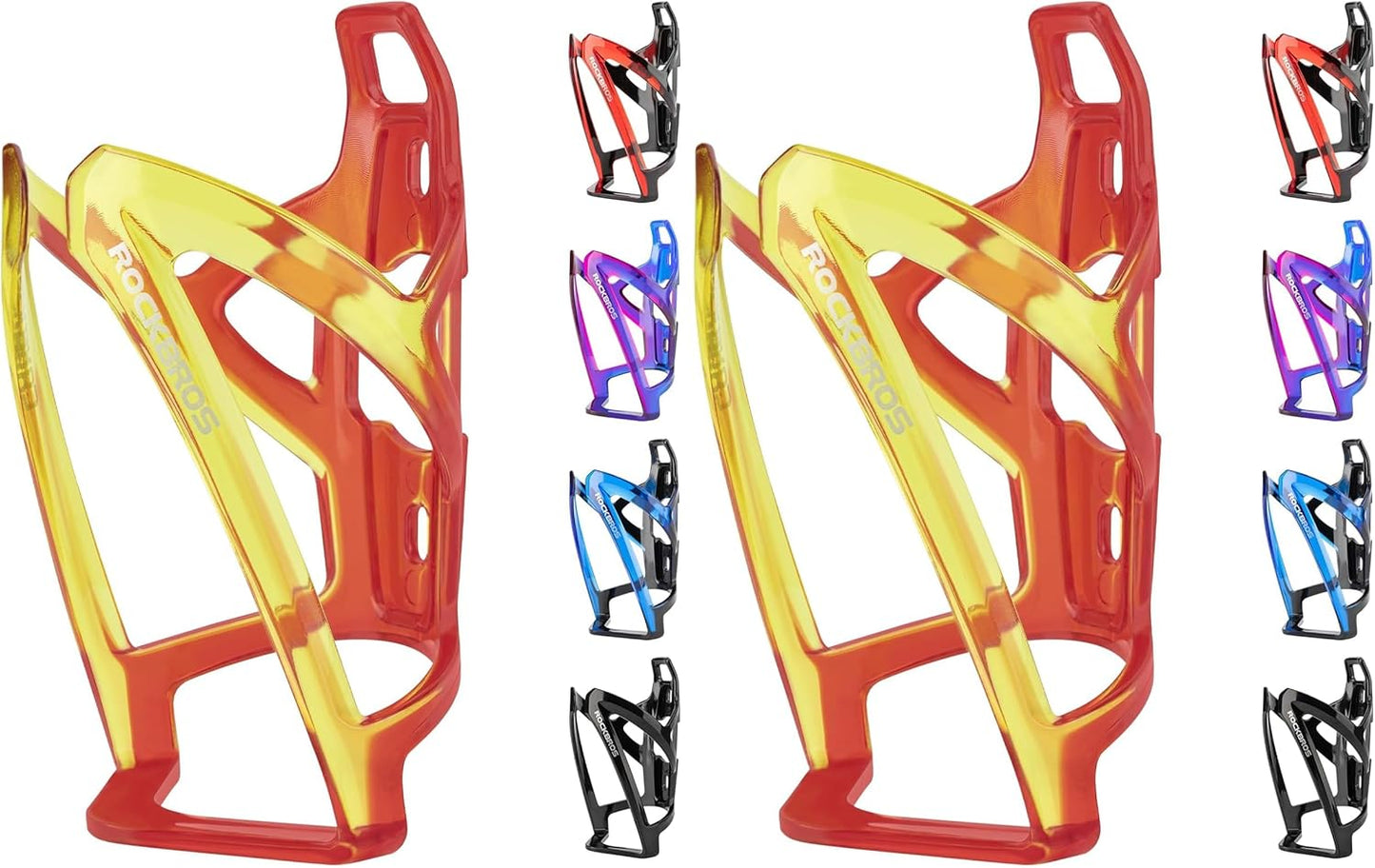 ROCKBROS Bike Water Bottle Holder Ultra-Light Bicycle Bottle Cages with Screws Tool, Universal Bike Cup Holder Rack for Road MTB Bikes…