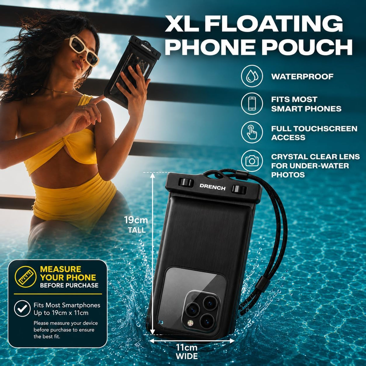 Viral Vault Waterproof Adventure Waist Pack & Floating Phone Case Set