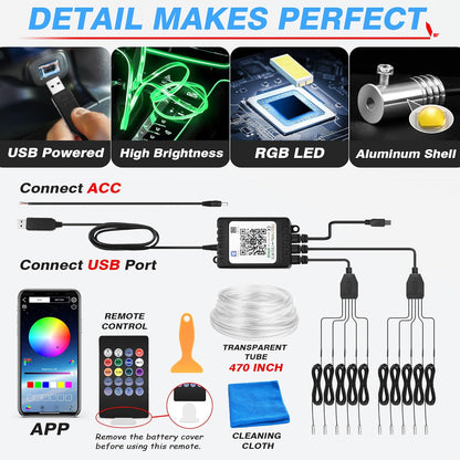VaultGlow™ Pro Ambient Lighting System  