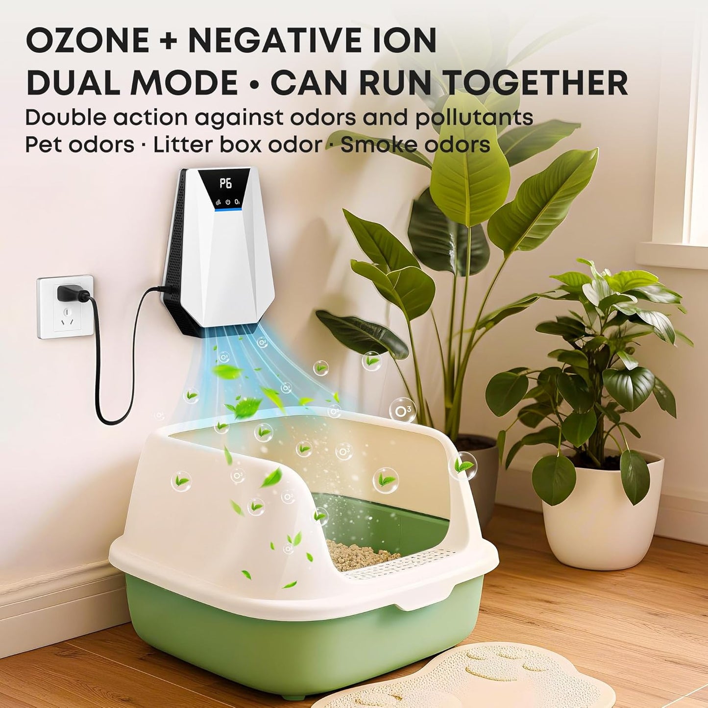 Vault Pure™ Fresh Guard Pro™ | Advanced Ozone & Negative Ion Odor Eliminator