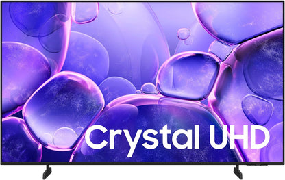Samsung 43-Inch Class Crystal UHD U8000F 4K Smart TV (2025 Model) Endless Free Content, Crystal Processor 4K, Metalstream Design, Knox Security, Alexa Built-In