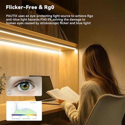 VaultGlow Ambient Room Lighting System ED Strip Lights 65.6ft/20m Warm White 2700K LED Light Strip,Compatible with Alexa/Google Assistant,Dimmable LED Strips for Bedroom,Cabinet,Living Room,CRI93+ Super Bright High Lumen