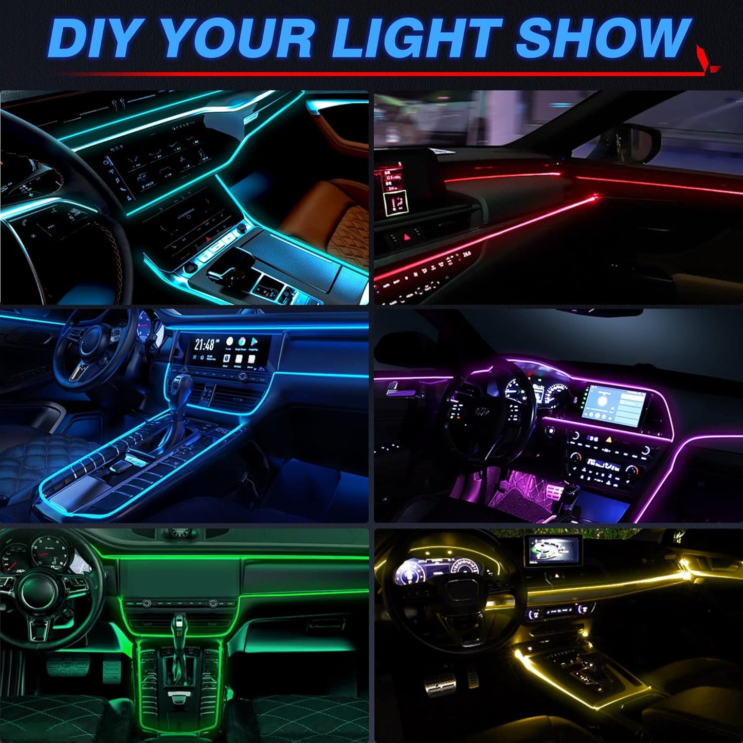 VaultGlow™ Pro Ambient Lighting System  