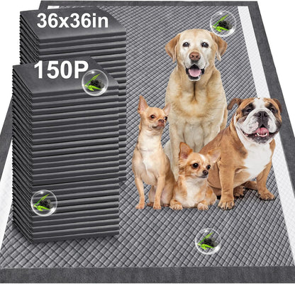**Vault Pet Finds™ Ultra Absorbent XXXXL Dog Training Pads – 36" x 36" Jumbo Disposable Pee Pads, Heavy Absorbency, Leak-Proof, Quick-Dry for Dogs, Cats & Rabbits (30 Count)**