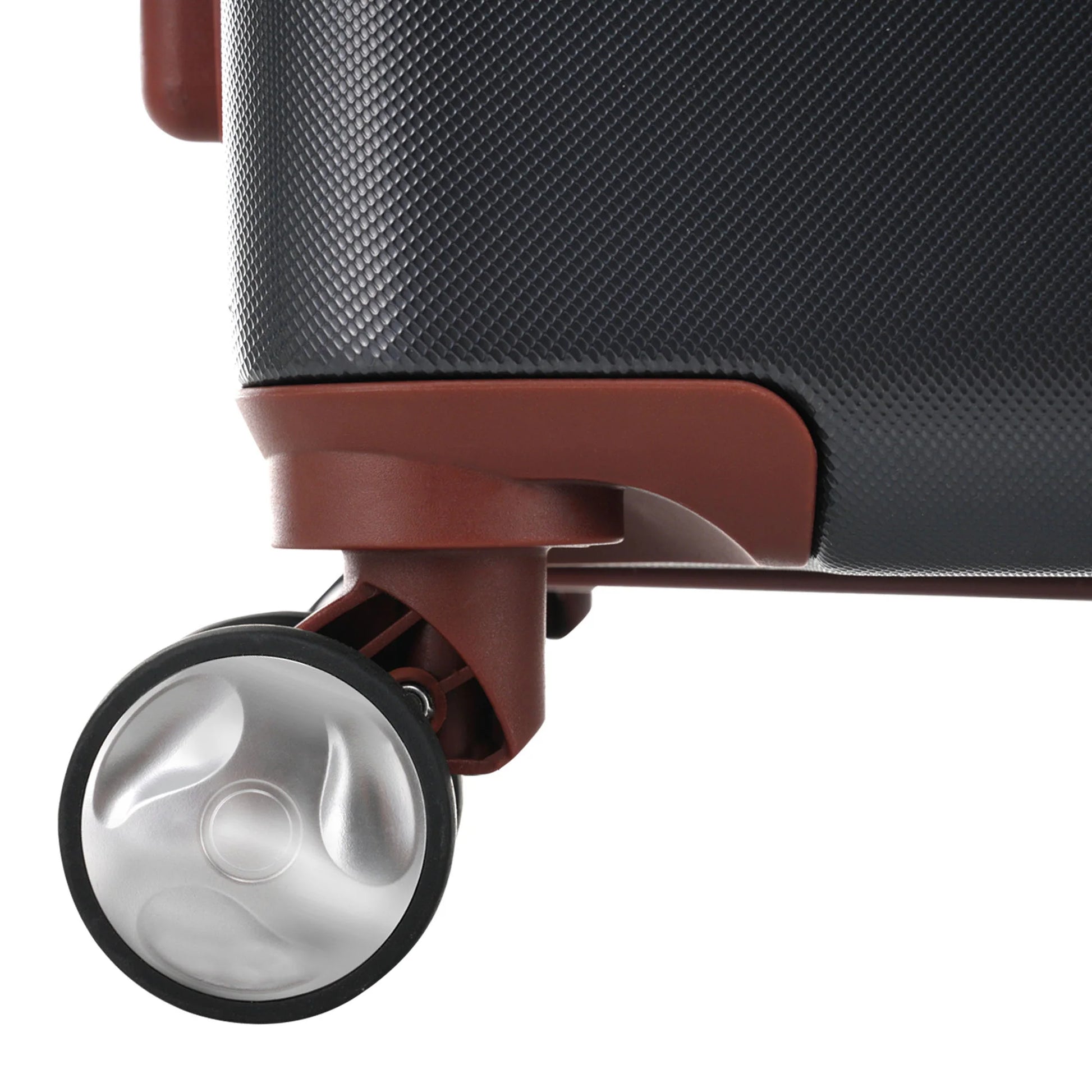 3-Piece, 24-Inch Vintage Hard-Shell Luggage Lightweight Luggage with Swivel Wheels and TSA Lock, for Boarding Travel, Black