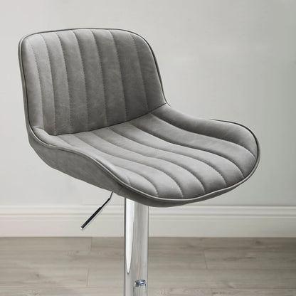 Art Leon Adjustable Swivel Barstool Set – Mid-Century Modern Kitchen & Bar Seating