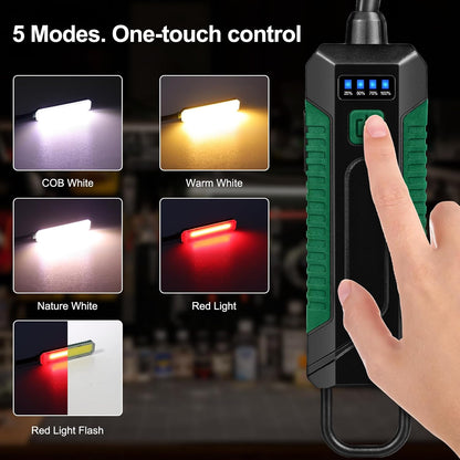Viral Vault Flex Beam Rechargeable Magnetic Work Light