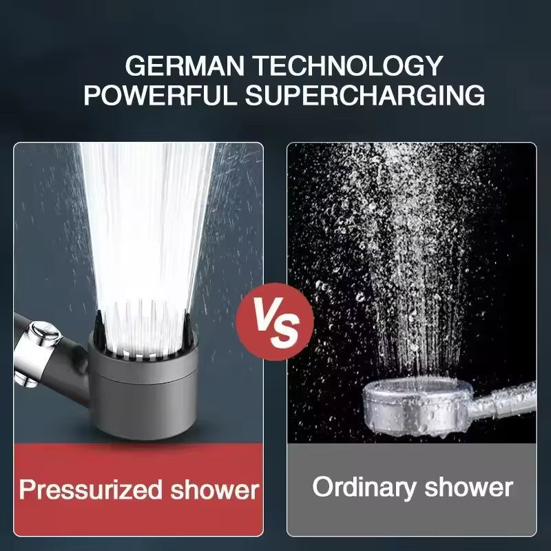Vault Pressure Pro™  Shower Head Kit / High Pressure Shower Head High Pressure Bathroom Shower 3Mode Adjustable Spray with Massage Water Filter 2026