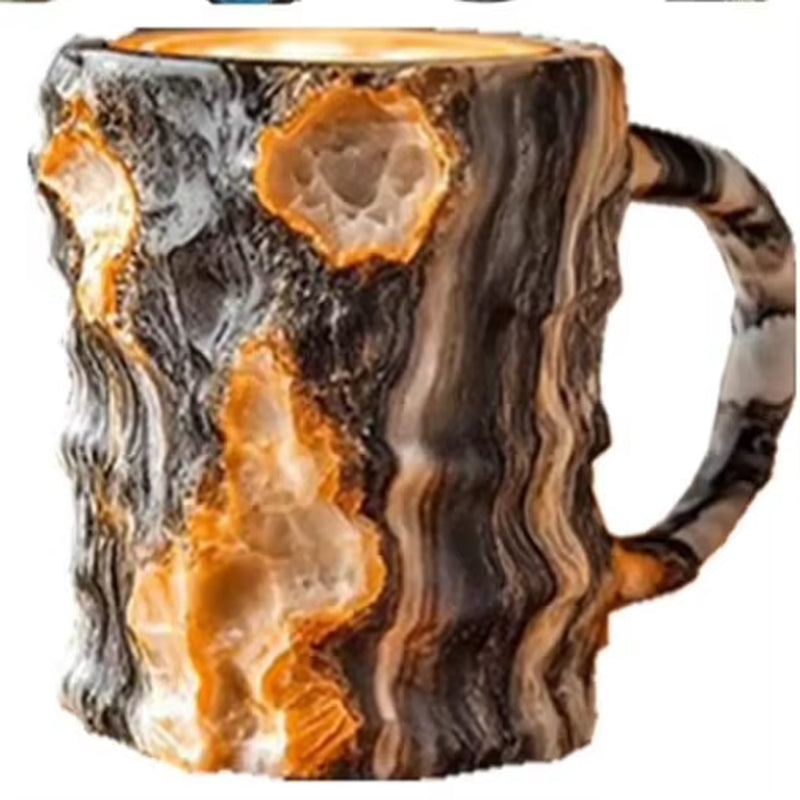 Mineral Crystal Coffee Mugs Resin Gift. Mineral Crystal Coffee Mugs Tumbler