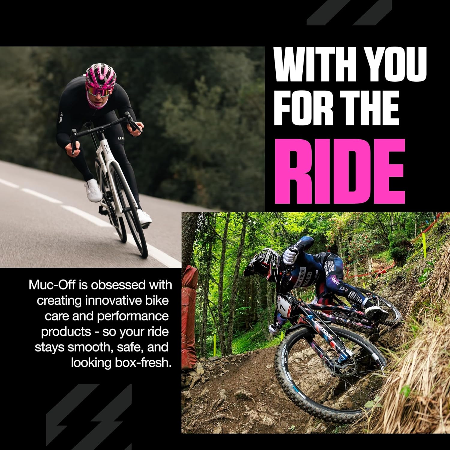 Muc-Off Bio Dry Bike Chain Lube with Microfiber Cloth | Wax-Based Formula for Smooth Gear Shifts | Creates Protective Layer and Reduces Friction