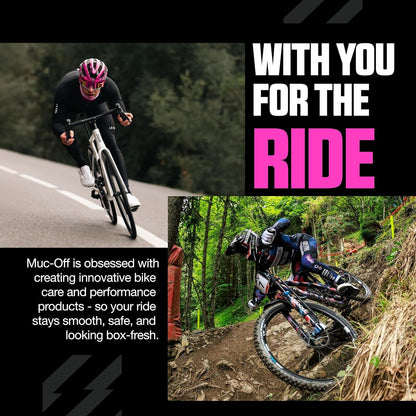 Muc-Off Bio Dry Bike Chain Lube with Microfiber Cloth | Wax-Based Formula for Smooth Gear Shifts | Creates Protective Layer and Reduces Friction