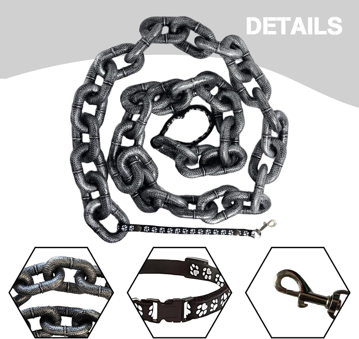 🐾 Viral Vault™ Chain Reaction™ — Funny 6-Foot Small Pet Leash
