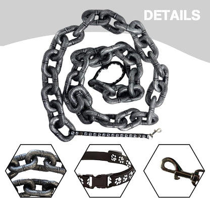 🐾 Viral Vault™ Chain Reaction™ — Funny 6-Foot Small Pet Leash