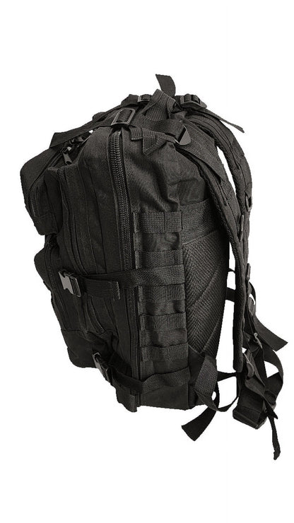 Ultimate Survival and Med Kit Complete 35L Bug Out Bag Backpack - Black