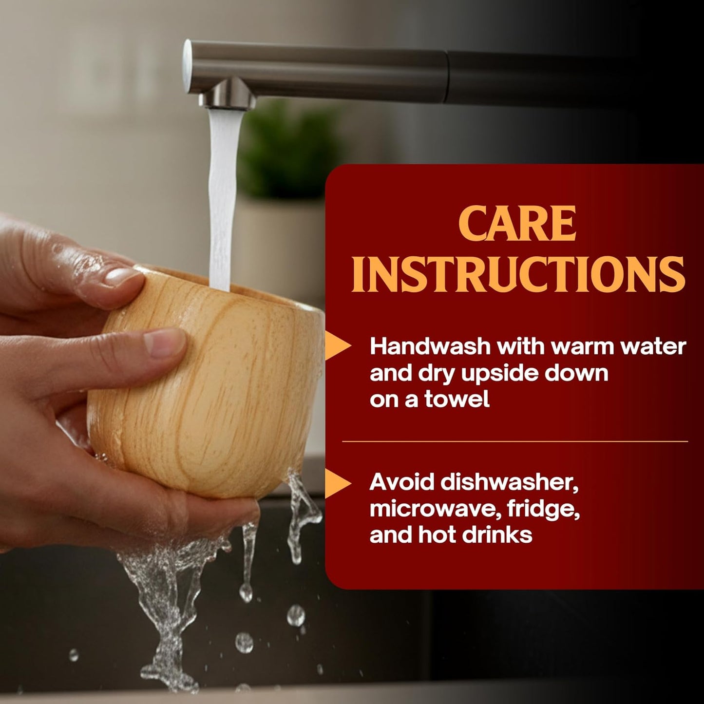 The Original Wooden Bourbon Drinking Glass Bourbon Gifts for Men | Wooden Old Fashioned Glass | Great Whiskey Gifts for Husband, Dad, or Brother | Perfect Present for Men Who Have Everything