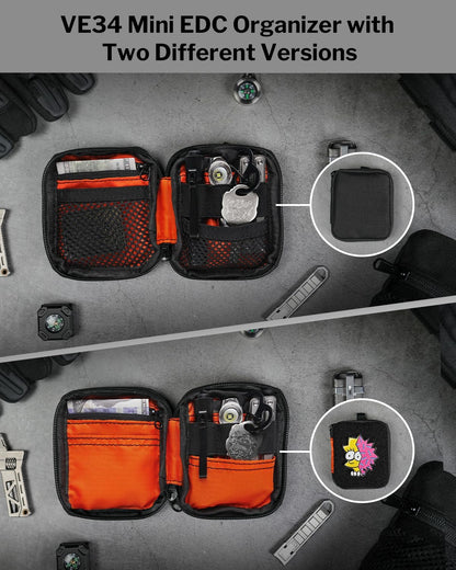VIPERADE VE34 Mini EDC Organizer - Small Everyday Carry Pouch