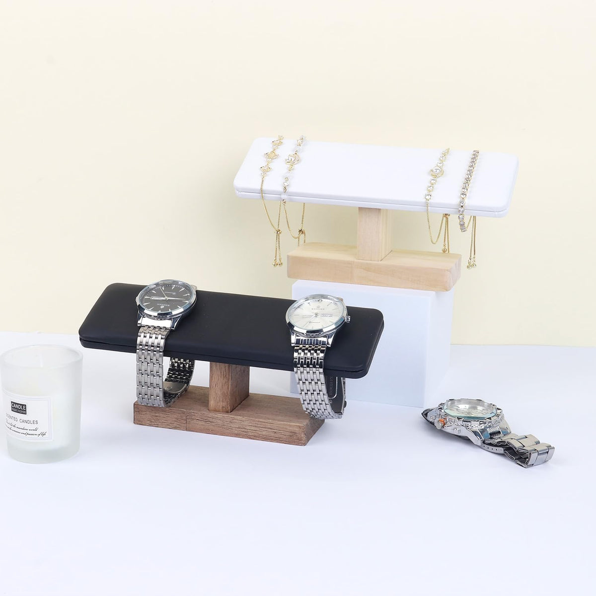  Viral Vault™ Luxe Bar™ — Premium T-Bar Jewelry Display Stand