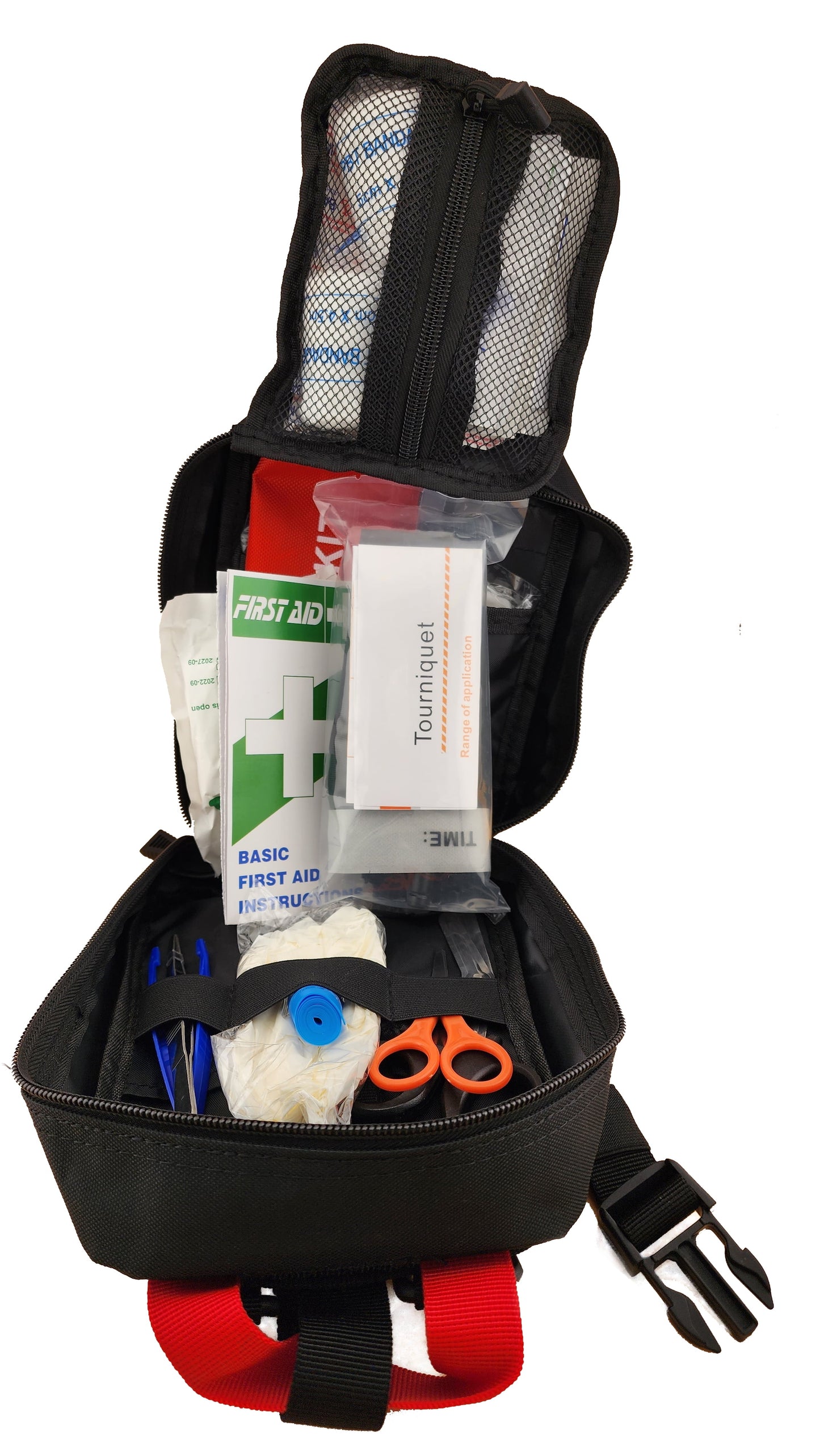 Ultimate Survival and Med Kit Complete 35L Bug Out Bag Backpack - Black