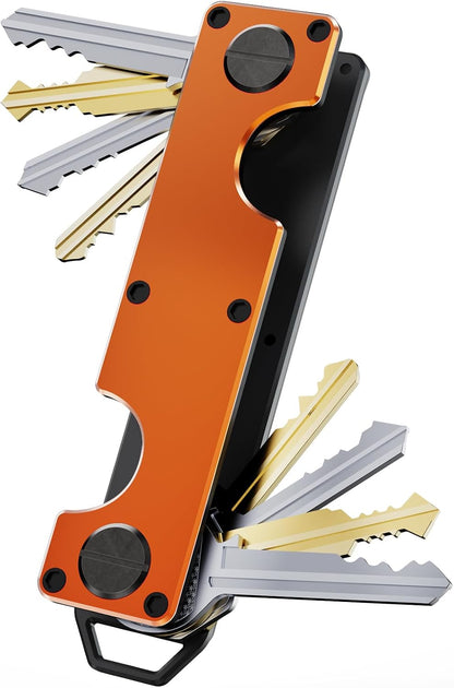 Viral Vault Compact Metal Key Organizer — Holds 8–10 Keys