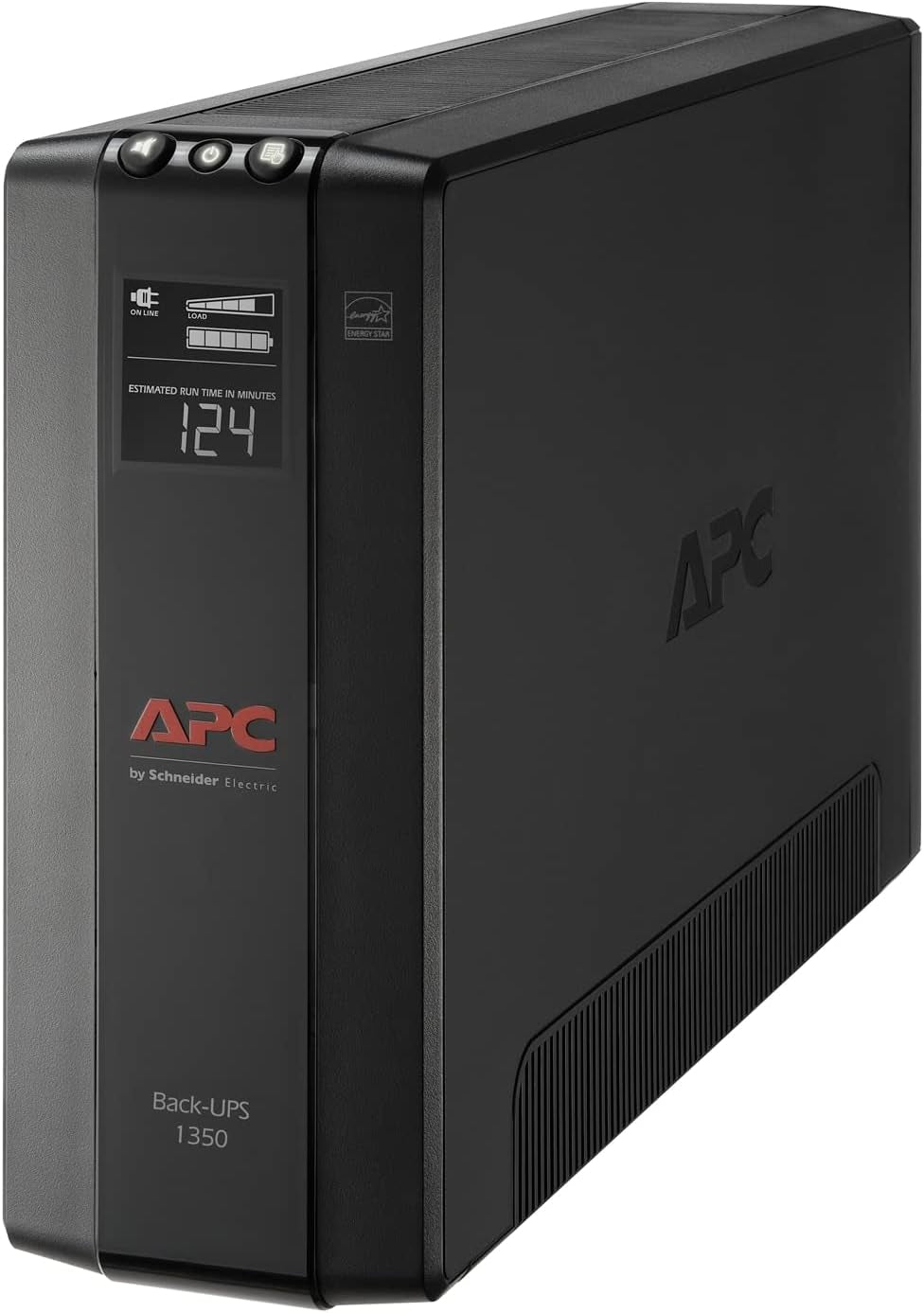 APC Back-Ups Pro 850VA UPS, 510W Battery Backup & Surge Protector, AVR, 8 Outlets (NEMA 5-15R), LCD Display, BX850M Uninterruptible Power Supply for Computers, Wi-Fi Routers, Home Office Electronics
