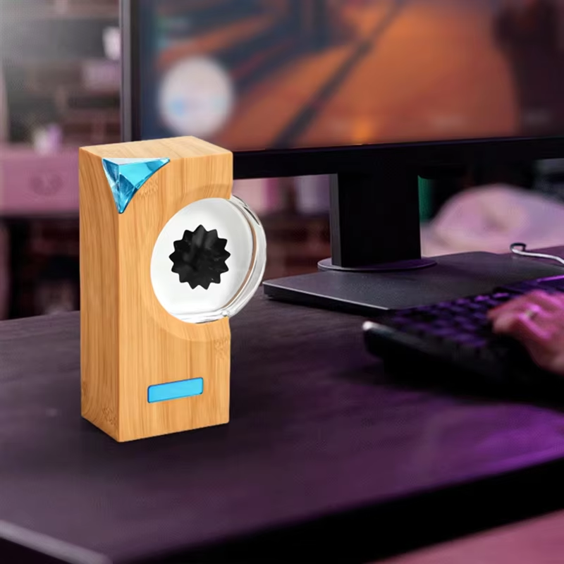 Ferrofluid Music Rhythm Lamp Ferrofluid Magnetic Liquid Pickup Equipment Visual Music Pickup Desktop Sound Partner B