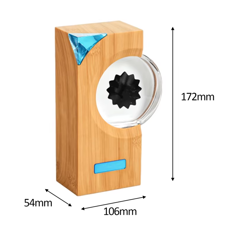 Ferrofluid Music Rhythm Lamp Ferrofluid Magnetic Liquid Pickup Equipment Visual Music Pickup Desktop Sound Partner B