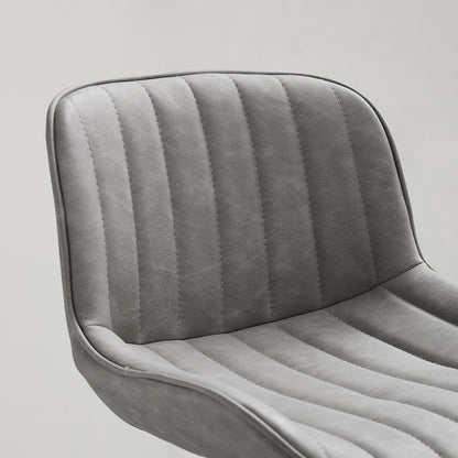 Art Leon Adjustable Swivel Barstool Set – Mid-Century Modern Kitchen & Bar Seating