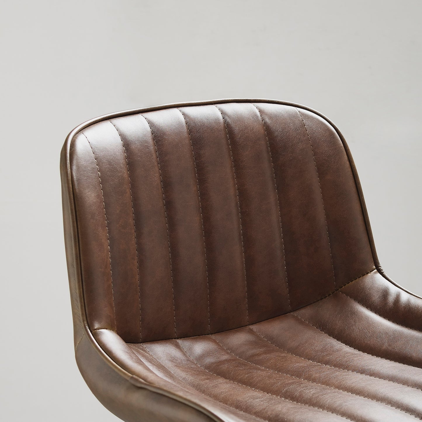 Art Leon Adjustable Swivel Barstool Set – Mid-Century Modern Kitchen & Bar Seating