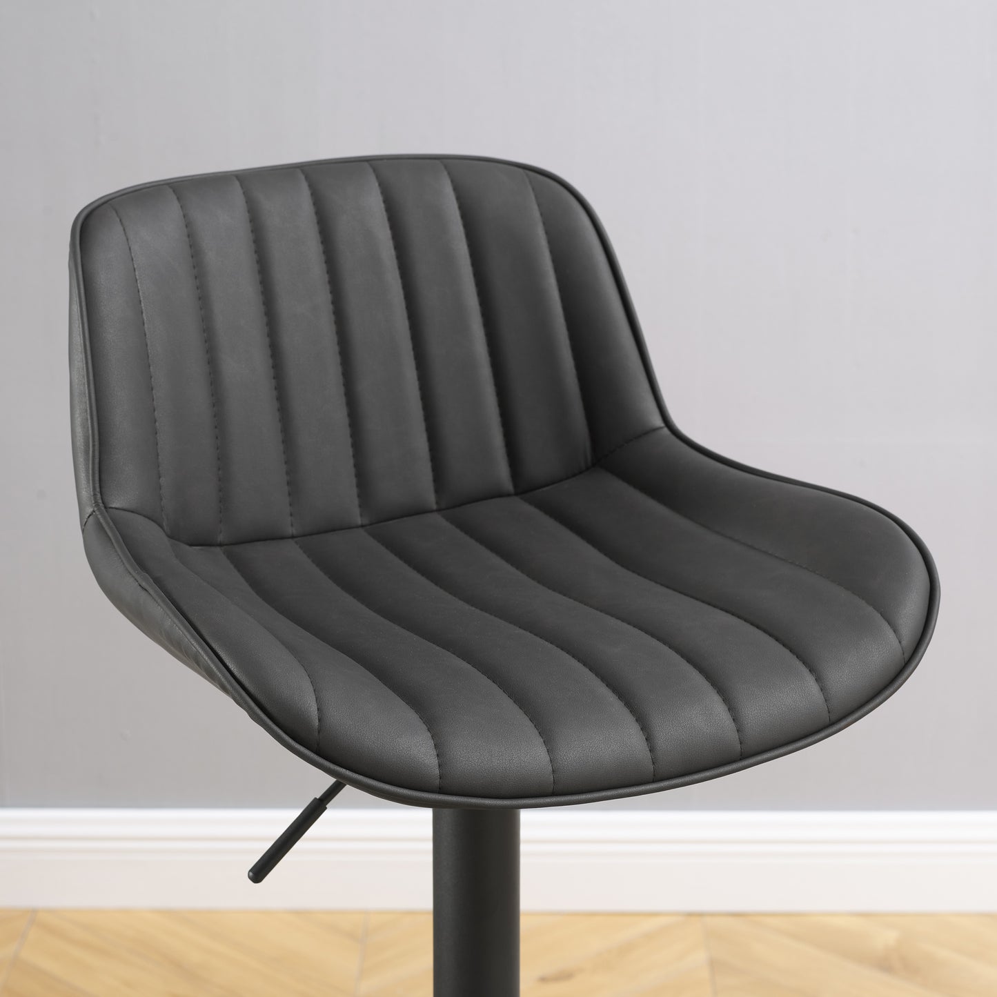 Art Leon Adjustable Swivel Barstool Set – Mid-Century Modern Kitchen & Bar Seating