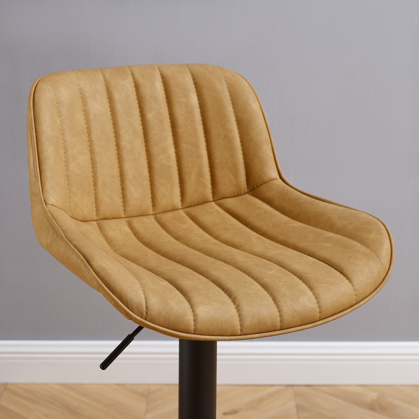 Art Leon Adjustable Swivel Barstool Set – Mid-Century Modern Kitchen & Bar Seating