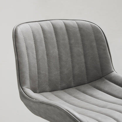 Art Leon Adjustable Swivel Barstool Set – Mid-Century Modern Kitchen & Bar Seating