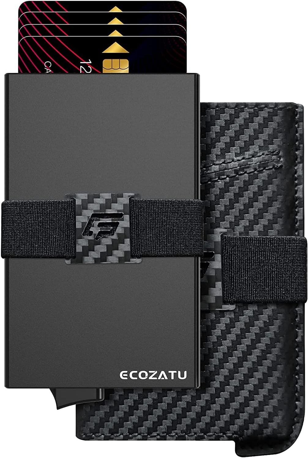 ECOZATU Slim RFID Leather Wallet