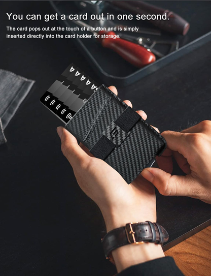 ECOZATU Slim RFID Leather Wallet