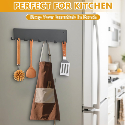 Heavy-Duty Magnetic Key Holder – No-Drill Organizer for Fridge, Garage & Home