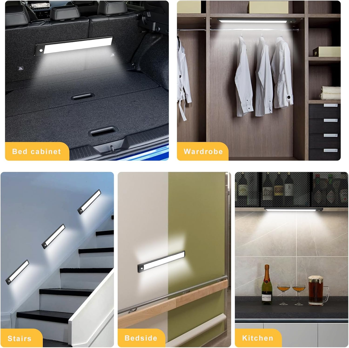Rechargeable Motion Sensor LED Light