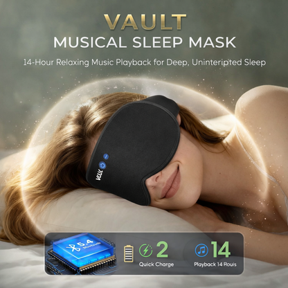 Vault Luxury Eye Massager Air Pressure Eye Massager Hot Compress Massage Eye Mask