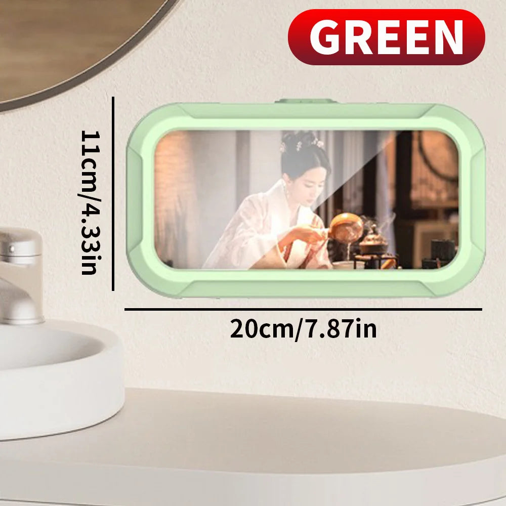 Shower Vault™ 1PC Bathroom Waterproof Phone Storage Box, Can Be Rotated for Appeal, and Can Be Used for Both Showering and Watching TV Shows