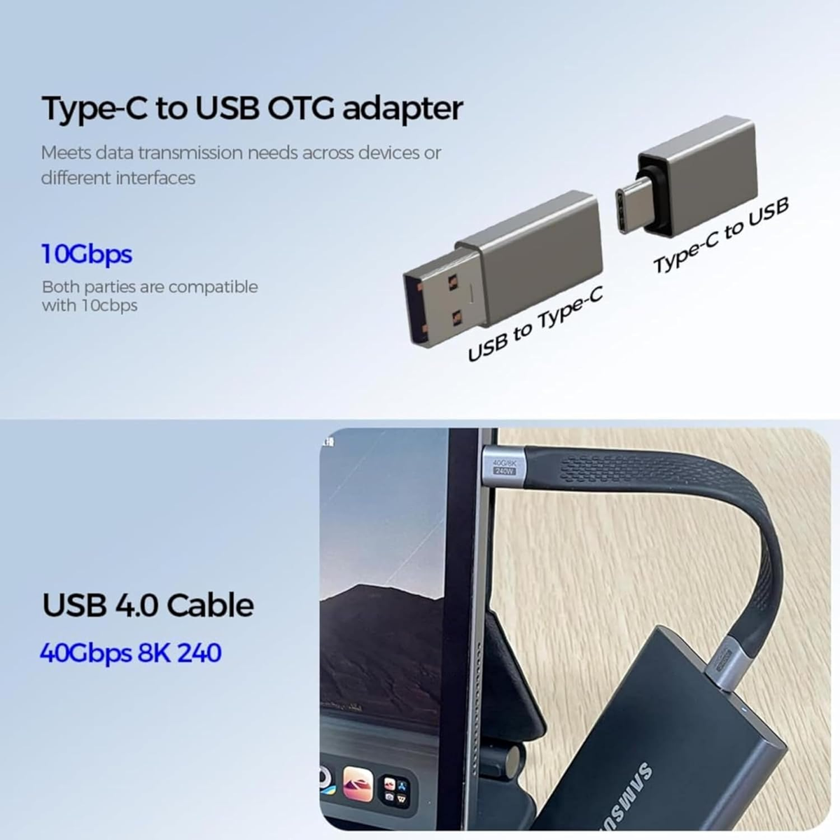 Universal Travel USB Charging Adapter Kit