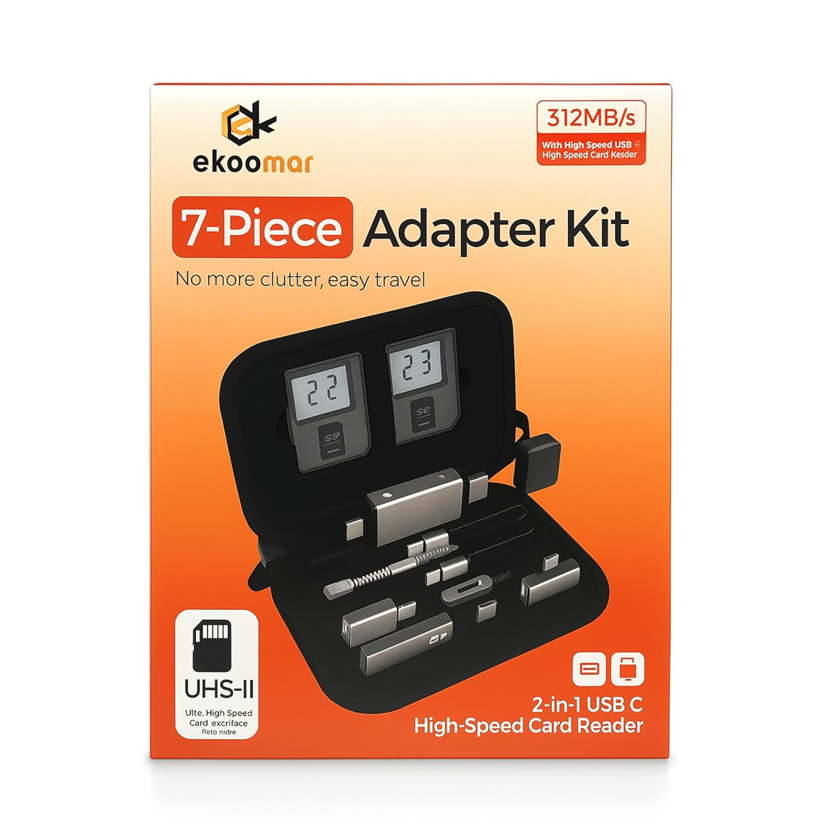 Universal Travel USB Charging Adapter Kit