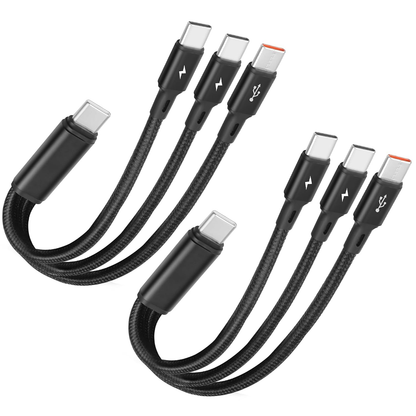 Viral Vault 3-in-1 USB-C Charging Cable