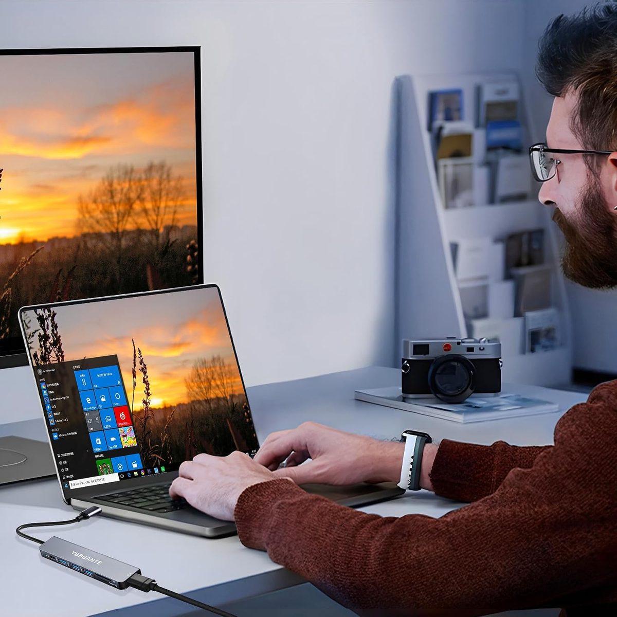 Viral Vault 7-in-1 USB-C Hub – 4K HDMI & 100W PD