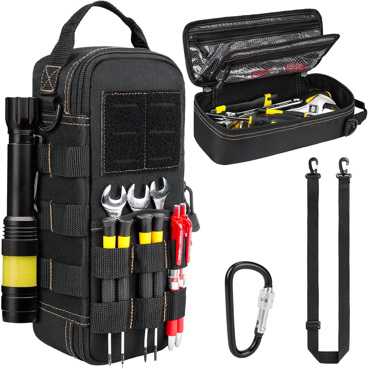 Viral Vault Compact EDC Utility Tool Bag