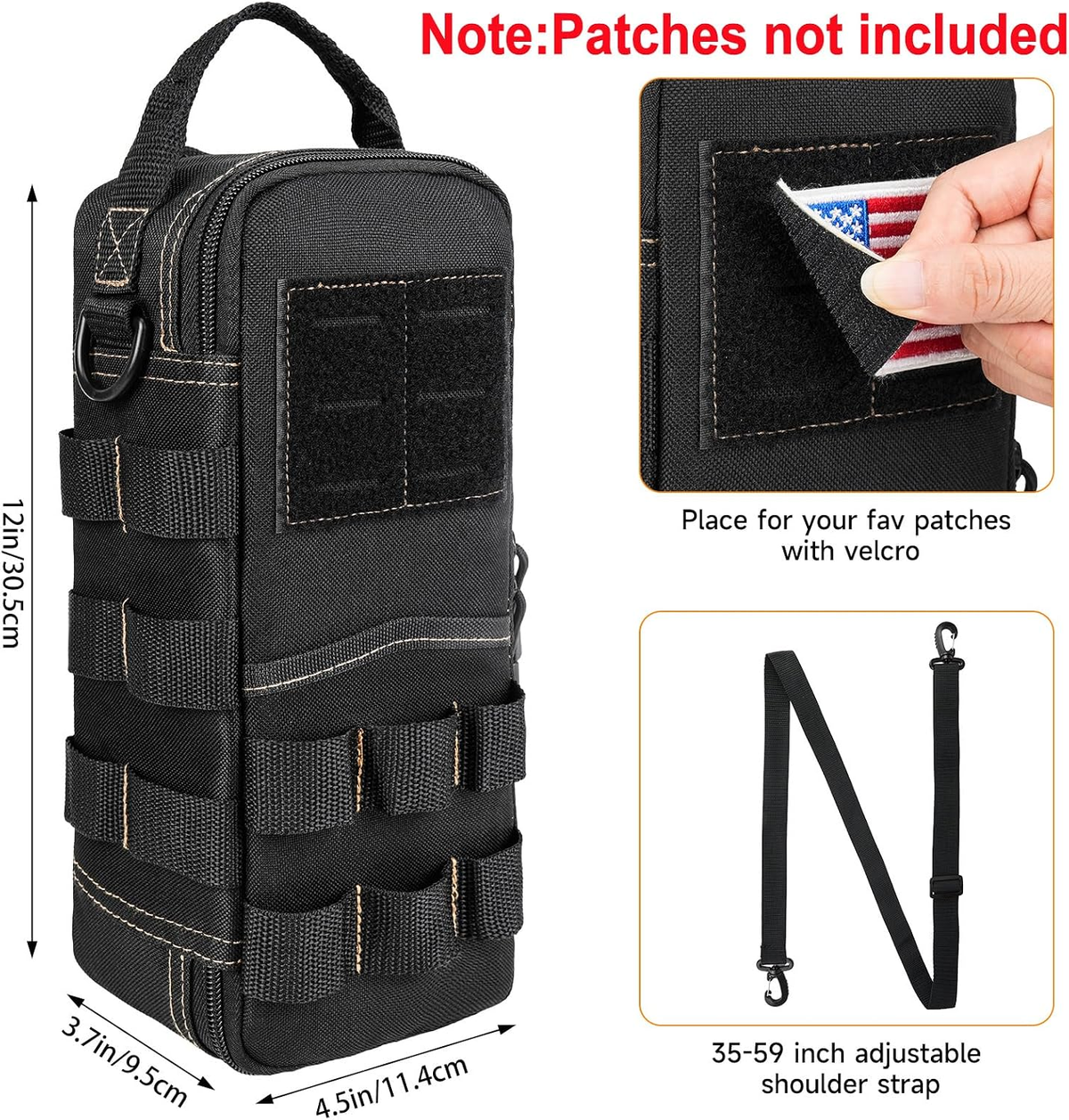 Viral Vault Compact EDC Utility Tool Bag