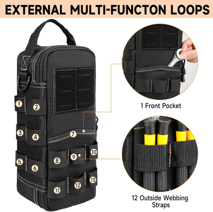 Viral Vault Compact EDC Utility Tool Bag