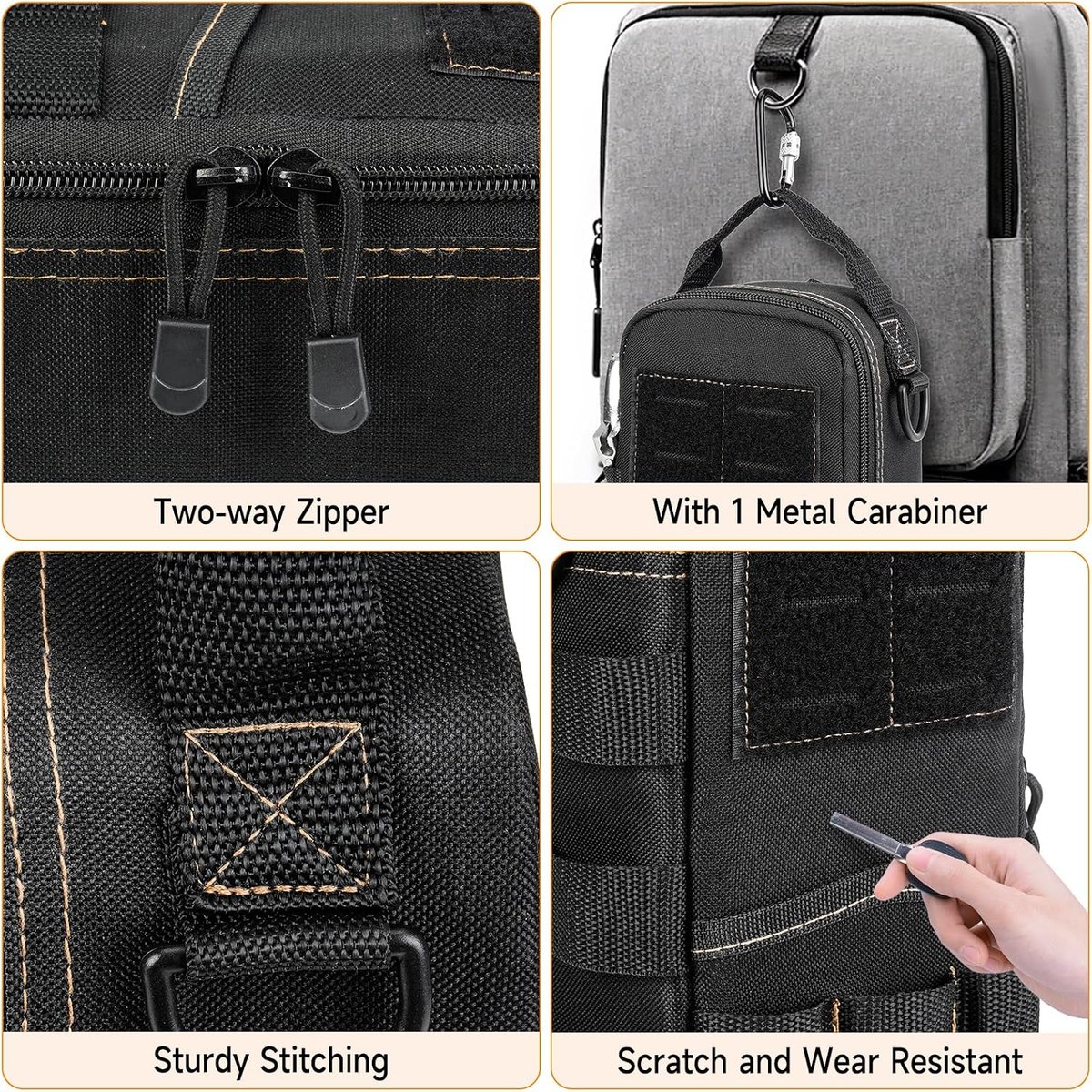 Viral Vault Compact EDC Utility Tool Bag