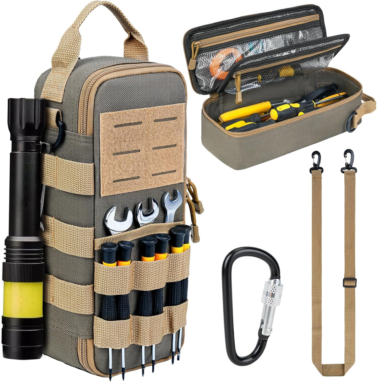 Viral Vault Compact EDC Utility Tool Bag
